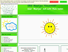 Tablet Screenshot of gbsmaatjes.be